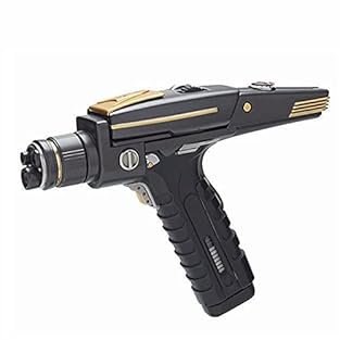 OFFICIALLY LICENSED Star Trek Type 2 Phaser 1:1 Replica Gun Type II Kit Costume Accessory. Design: Classic replica recreates Star Trek Phaser in every detail. Painstakingly accurate to the original one on Star Trek. Material: Made of a high quality s...