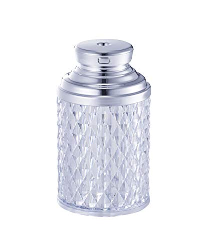 パーソナルLED加湿器 パラメッティ HF02 吸い上げ加湿器 超音波振動 小型 コンパクト LEDライト搭載 ジュエリー きらきら おしゃれ USB給電 乾燥対策 風邪対策 HF02-SV