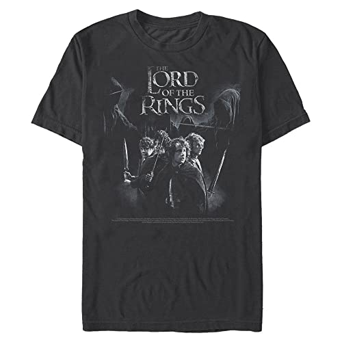 Warner Bros. Wraith Surround Camiseta, Negro, 3XL para Hombre