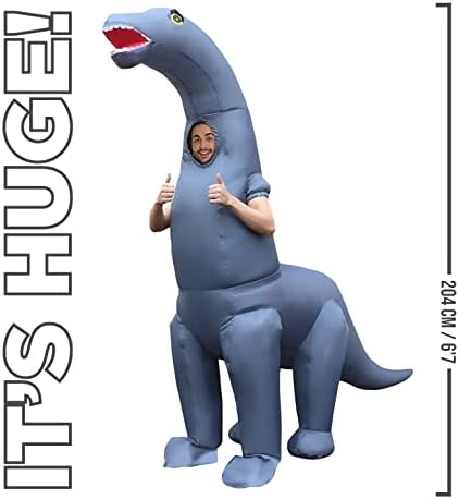 Inflatable Dinosaur Costume, Jurassic Trex T-Rex Diplodocus, Adult or Childrens Outfit