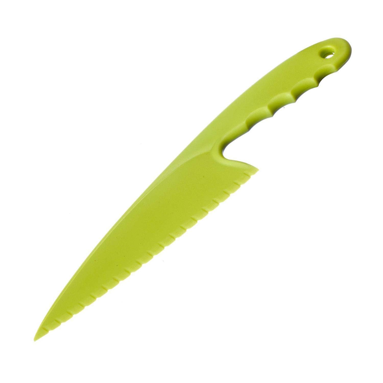 Westmark Salat-/Kuchenmesser, Breite Klinge, Länge: 29,1 cm, Kunststoff, Farbe: Grün, 20932270