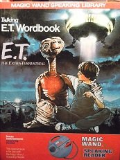 Hardcover Magic Wand Speaking Library Talking E.T. Wordbook the Extra-Terrestrial for use with Magic Wand Speaking Reader (not included - book only) Texas Learning Instruments Learning Center Book