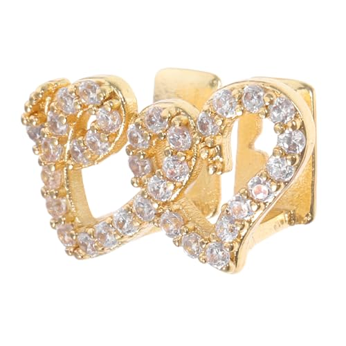 Top Tooth Grill Cap Rhinestone para Disfraz y Fiesta