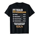 Tischler TShirt Lustiger Spruch Stundenlohn Herren