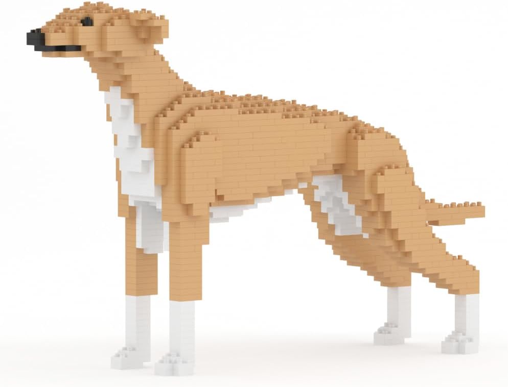 JEKCA Greyhound 01S-M02 | Dog Plastic Building Blocks | Age 14+