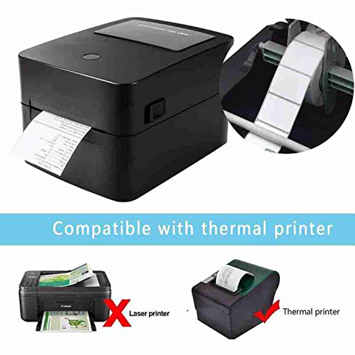 Teinewby 2.25"X1.25" Direct Thermal Labels, Self-Adhesive Address Shipping Thermal Stickers, Bpa&Bps Free Square Label For Thermal Label Printer-1 Roll,1000 Labels #TOP3