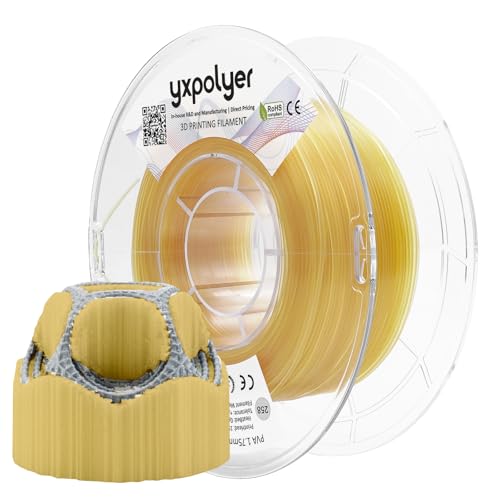 Image of YXPOLYER PVA Filament 3D Printing Support Filament 500g 1.75mm Easy and Fast Dissolvable Water Soluale, Support Material for PLA, ABS, PETG,TPU