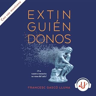 Diseño de la portada del título Extingui&eacute;ndonos