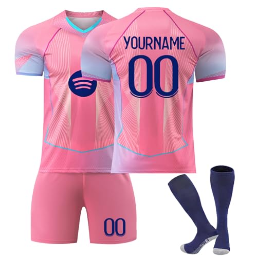 Personalised Football Kits for Kids and Adult, Barca Home/Aw
