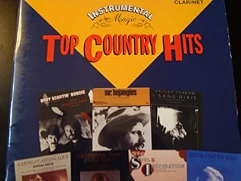 Paperback Top Country Hits: Clarinet (Instrumental Magic Series) Book