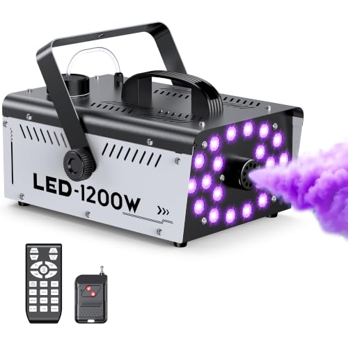 Dviuoa 1200W Fog Machine Review: Colorful Effects for Parties