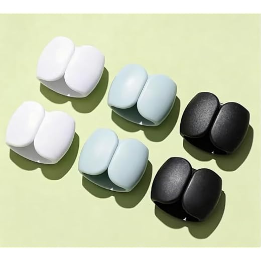 6pcs New Wire Storage and Sorting Travel Data Cable Hub Decoration Headset Charging Cable Winding Storage Buckle Multi-Function Winding Device
