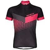  Scott RC Pro Junior Kinder Fahrrad Trikot kurz schwarz/pink 2019: Größe: M (140)