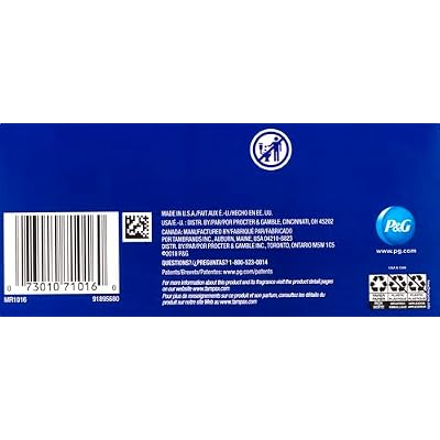 Tampax Pearl Tampons with Plastic Applicator, Regular Absorbency, Fresh Scent, 36 Count