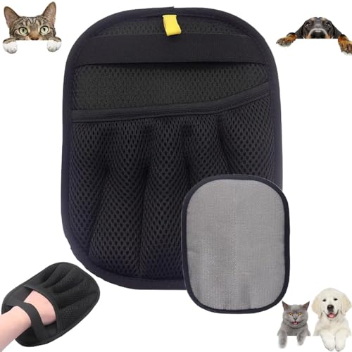 1pcs New Electrostatic Pet Hair Remover Gloves,Electrostatic Pet Hair Remover,Reusable Dogs Cats Gloves for Bed Sheets Couch Clothes Carpet Car Seat