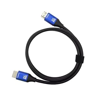 Kontorland 8K HDMI Kablosu, Ultra HD 1.5 Metre – Yüksek Hızlı, TV, Monitör, Oyun Konsolu ve Ev Sinema Sistemleri için Uyumlu