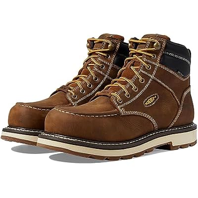 KEEN Utility Men's Cincinnati 6 Composite Toe Waterproof 90 Degree Heel Heavy Duty Work Boots