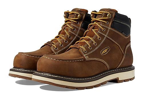Image of KEEN Utility Men's Cincinnati 6 inch Composite Toe Waterproof 90 Degree Heel Heavy Duty Work Boots