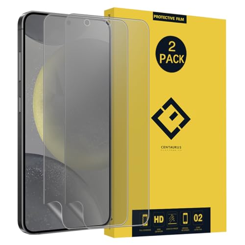 DUNSIHUI 2Pcs Galaxy S24 Plus Privacy Screen Protector Soft Film,Anti-Peeping Anti Spy Soft Screen Protector For Sam sung Galaxy S24 Plus 6.7 Inch [Support Fingerprint Unlock] [Not Tempered Glass]