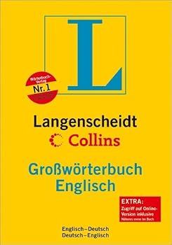Paperback Langenscheidt Bilingual Dictionaries: Langenscheidt-Collins Grossworterbuch Englisch-Deutsch Deutsch-Englisch (German Edition) Book