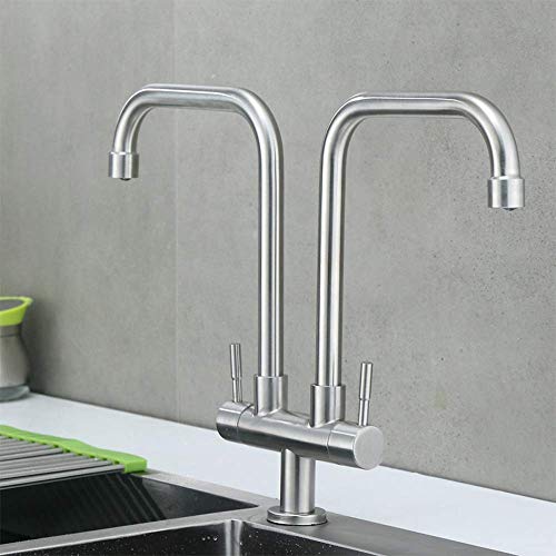 Robinet évier salle de bains double commande pour toute la maison - 3