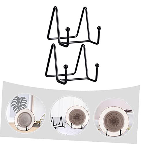 Ciieeo 4 Pcs suporte exibição placa livraria negocios porta-retratos Prateleiras para exibição prate