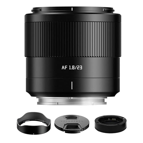 TTArtisan AF 23mm F1.8 E プライムレンズ、23mm f/1.8 オートフォーカス Eマウントレンズ APS-Cレンズ A5000 A5100 A6000 A6100 A6300 A6400 A6500 A6600