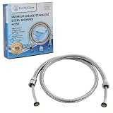 PurrfectZone Shower Hose Replacement - perfect for Shower or Bidet Sprayer, easy installation (48 in