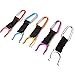 Colorsheng 5 Pcs Portable Carabiner Water Bottle Drink Buckle Hook Holder Clip Key Chain Ring for Camping Hiking Traveling, Random Color