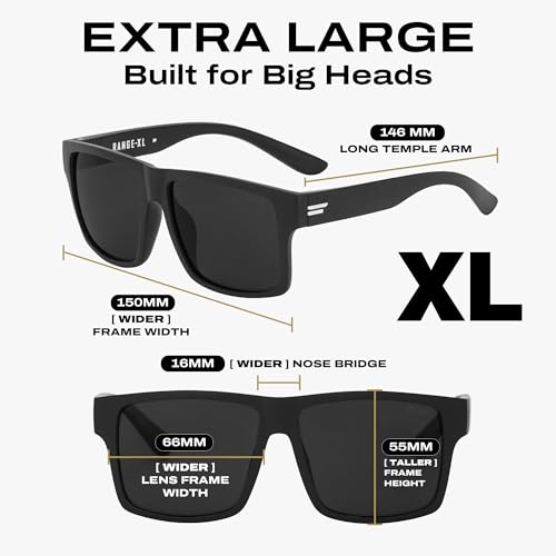 Image of TOROE Super Dark Black Out Polarized Sunglasses Extreme Light Sensitivity Advanced UV Protection C4 Impact Resistant