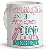 📦 La Taza Hermana se entrega con una caja regalo totalmente lista para regalar. Ver en foto detalle.