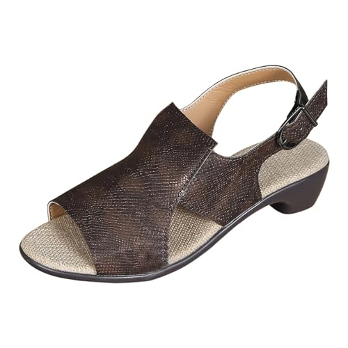 Chaussures pour diabétiques avec semelle caoutchouc et talon compensé ergonomique