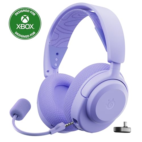 Image of SteelSeries Arctis Nova 3X Wireless Multi-Platform Gaming Headset - Mobile App Control - 40 HR Battery - Neodymium Magnetic Drivers - 2.4GHz /Bluetooth - Xbox, PS5, PC, Switch, Mobile - Lavender
