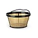 Mr. Coffee Larger Gold Tone Reusable Coffee Filter