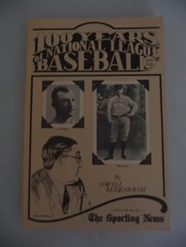 Paperback 100 years of National League baseball, 1876-1976 Book