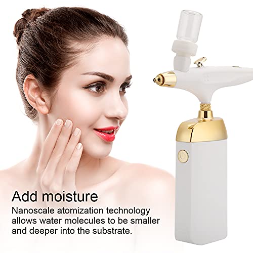 Pistola de Aerógrafo, Aerógrafo de Injeção de Oxigênio, para Absorção de Pele Facial