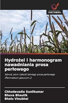 Paperback Hydrożel i harmonogram nawadniania prosa perlowego [Polish] Book