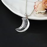 Este collar guardará los recuerdos de tus seres queridos, cerca de tu corazón y te brindará comodidad. Llévalo contigo donde estés más cerca del corazón, no solo como decoración, sino también como una excelente manera de conmemorar a tus seres queridos.