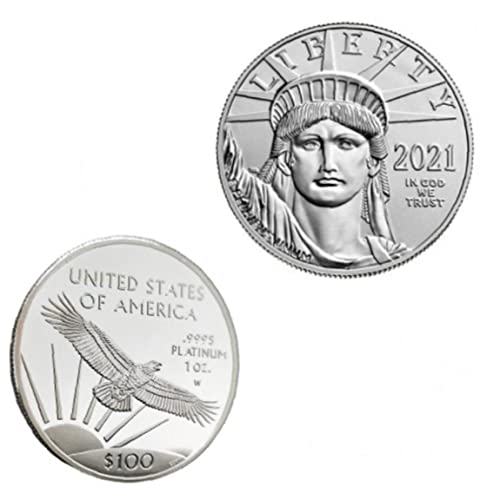 Baokuan Moedas comemorativas moedas de ouro e prata estátua de liberdade moedas presente colecionáveis