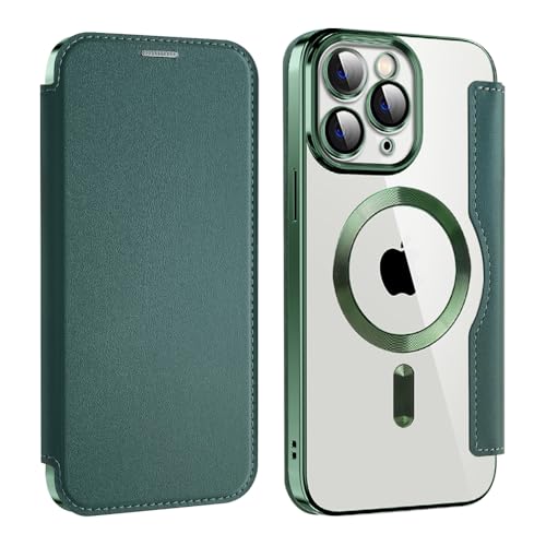 MuZiF iPhone 11 Pro Max p P[X 蒠^ MagsafeΉ NA w  PUU[ iv }Olbg X}zP[X J[h[AlCz^ Jo[ y ACtH11 Pro Max p 蒠Jo[ (O[