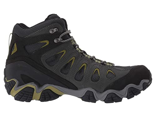Oboz Sawtooth II Mid B-Dry Hiking Boot - Men's Dark Shadow/Woodbine Green 9.5 - Thumbnail 6