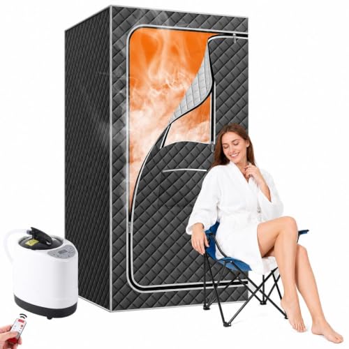 VORTEXTOVE Portable Steam Sauna Tent, 1 Person