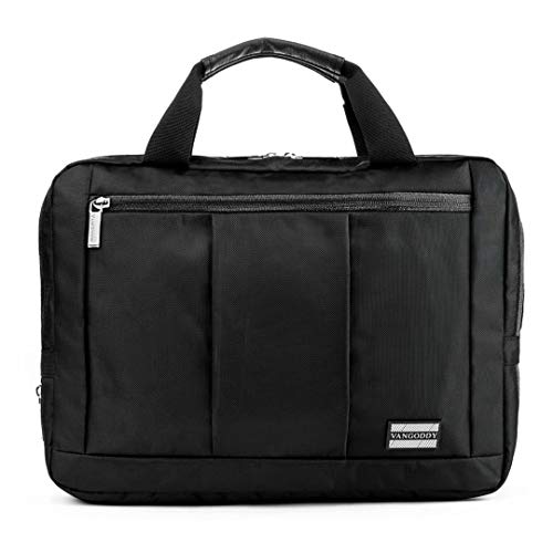 Vangoddy Backpack And Messenger Bag For 15 To 17.3 Inch Laptops (Black/Black) #TOP11