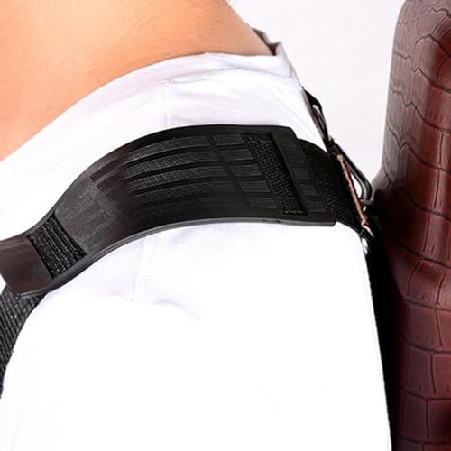 Luwecf Erhu Bag Erhu Carrying Case with Zippered Shockproof Erhu Box with Shoulder Strap for Musical Instrument Stage Performance, B - Thumbnail 5