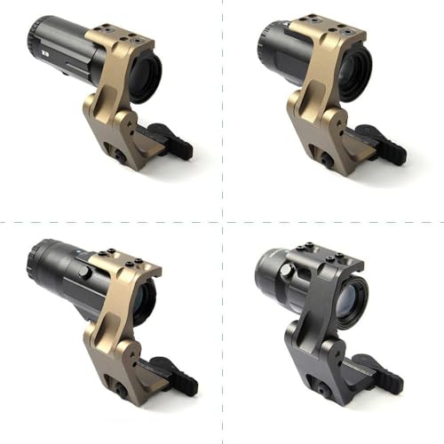 HATSEN FTC Magnifier Mount with Fast QD Lever 2.26"/2.91" Optical Centerline Height,Quick Release&Flip-to-Center Mechanism,Compatible G30,G23,G33,G43,G45,3X,6X Etc (2.26" DE) by HATSEN - Used condition - Image 7