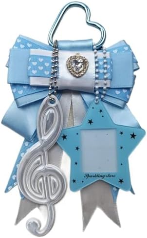 Harajuku Gyaru Accessories Whimsy Twee Bow Keychains Y2k Kawaii Star Bag Charm Cutecore Shoujo Keychain