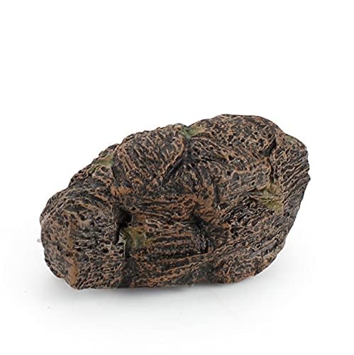Warmtree Artificial Tree Stump Mini Garden Figurines Stumps Ornaments Miniature Stone Rock Statue for Micro Train Landscape Railway Sand Table,Pack of 7 - Thumbnail 6