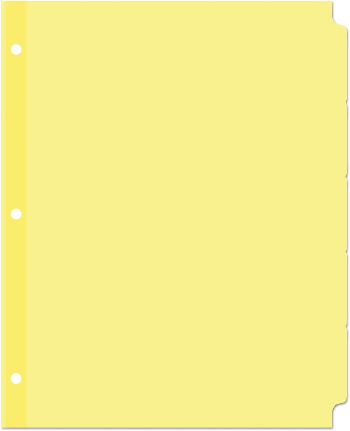 Universal 20836 - Economy Tab Dividers, 5-Tab, Letter, Buff, 36 Sets/Box-UNV20836