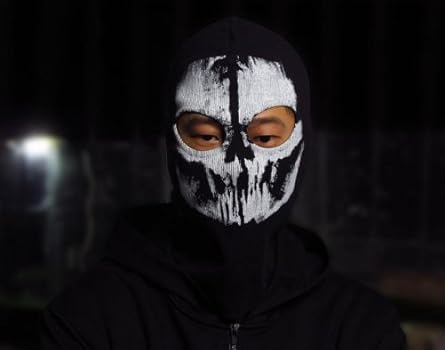 Amazon.co.jp: サバゲー スカル フェイス マスク ゴースト ドクロ