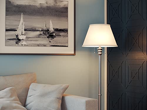 Kenroy Home 30438Bs Spyglass Traditional Floor Lamp, Brushed Steel, 59.5 Inch Height, 17 Inch Width, 17 Inch Depth #TOP5